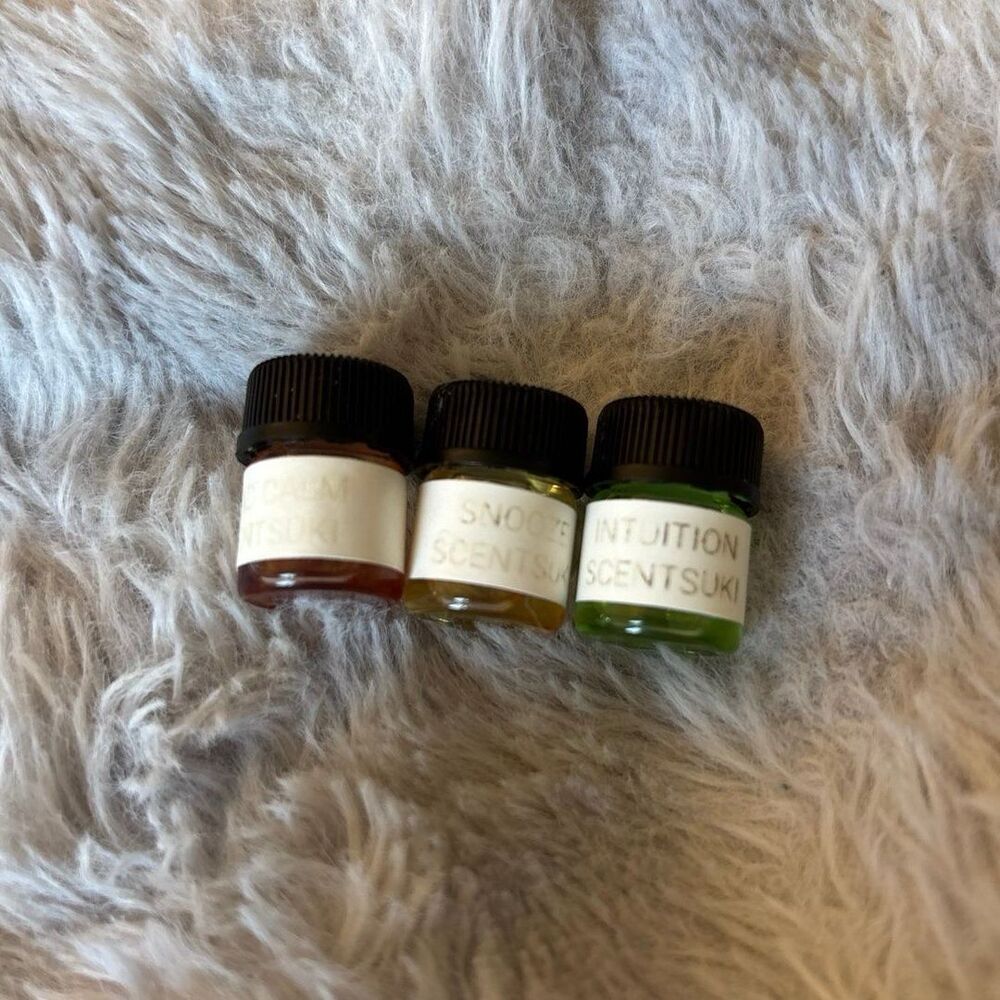 Scentsuki Demon Slayer‎ Inspired Fragrance Oil Set Dead Calm Snooze Intuition